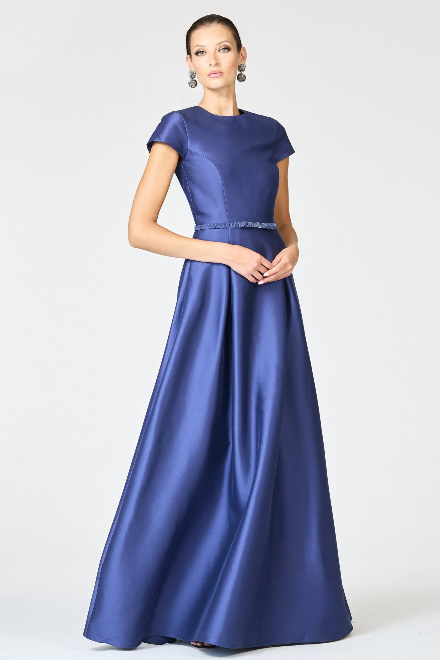 BLYTHE GOWN - WASHED INDIGO 3 BLYTHE GOWN - WASHED INDIGO