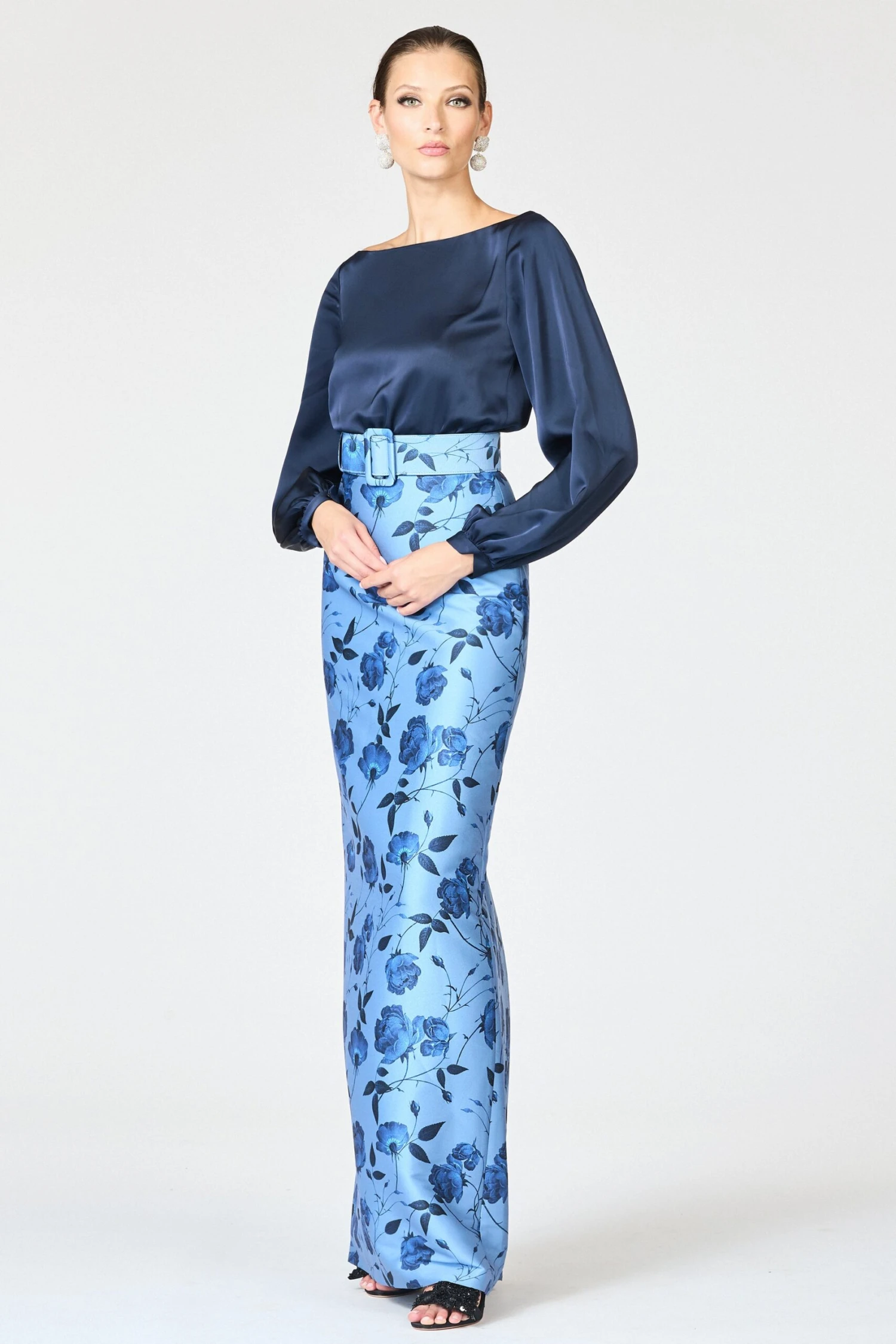 ASTOR GOWN - WILD STEEL ROSES 5 ASTOR GOWN - WILD STEEL ROSES - Image 3