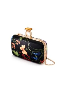 On The Rocks Clutch - Noir Wildflower -Sachin and Babi US SHOT 14 293