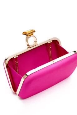 On The Rocks Clutch - Cerise -Sachin and Babi US SHOT 16 419