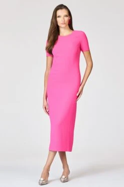 TAMARA DRESS - CERISE
