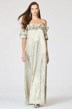 VALENTINA GOWN - METALLIC