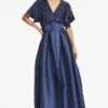 Simone Gown - Night Sky -Sachin and Babi US SIMONEGOWN MIDNIGHT FRONT