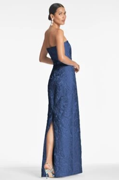 Sophia Gown - Midnight -Sachin and Babi US SOPHIAGOWN MIDNIGHT BACK