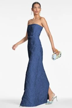 Sophia Gown - Midnight -Sachin and Babi US SOPHIAGOWN MIDNIGHT SIDE2