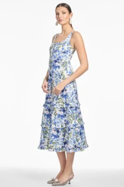 CATERINA DRESS - PANSY PRELUDE -Sachin and Babi US T251D02 465 3