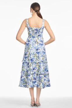 CATERINA DRESS - PANSY PRELUDE -Sachin and Babi US T251D02 465 4