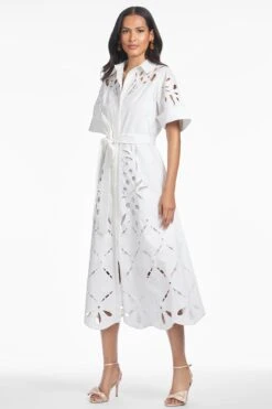 VINCENZA DRESS - WHITE -Sachin and Babi US T251D07 100 4