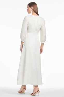 VARENNA DRESS - SKY PEARL RACEME -Sachin and Babi US T251D18 115 5