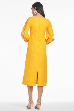 AMAIRA DRESS - MARIGOLD -Sachin and Babi US T251D27 722 4