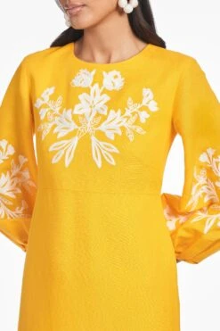 AMAIRA DRESS - MARIGOLD -Sachin and Babi US T251D27 722 5
