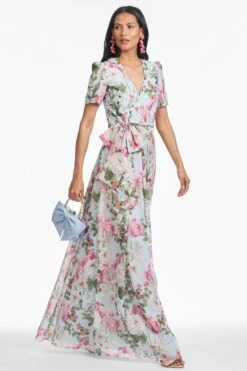 BRONWYN GOWN - SKY BLUE PETALS -Sachin and Babi US T251G02 536 9a42fe84 c242 4ec1 b2bd 70709231750b