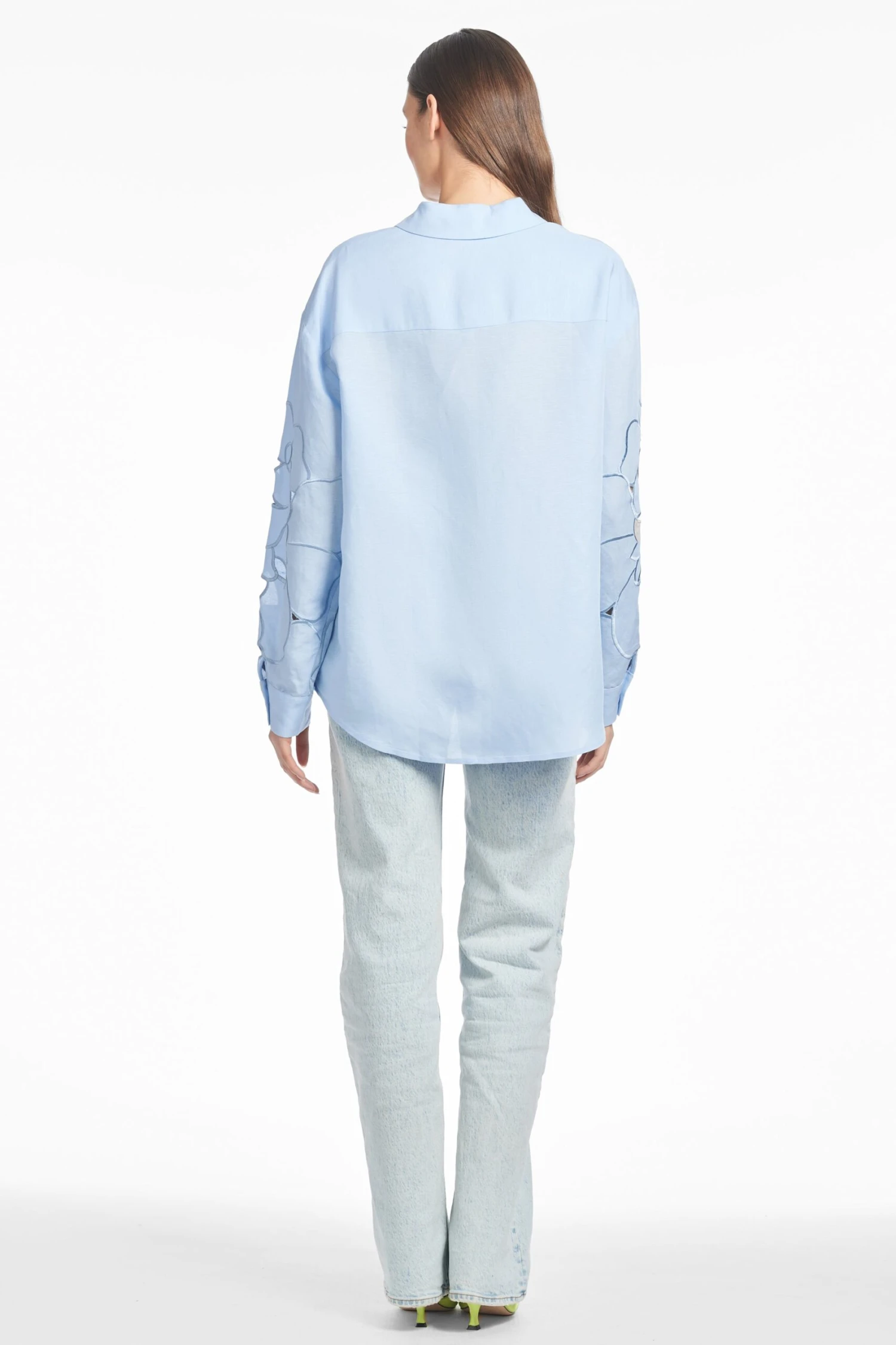 HALSEY TOP - DELFT BLUE 7 HALSEY TOP - DELFT BLUE - Image 5