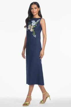 WILLA DRESS - MIDNIGHT -Sachin and Babi US T252D13 410