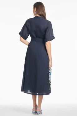 JOY DRESS - MIDNIGHT GARDEN -Sachin and Babi US T252D30 419 4