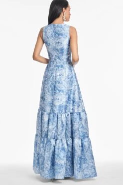 RORI GOWN - HYDRANGEA BLOOMS -Sachin and Babi US T252G14 458 2 9c4ec1cc 0b9b 47b7 920c 49bef5386395