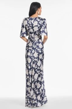 MAE GOWN - ALABASTER BEGONIA -Sachin and Babi US T252G61 416 4