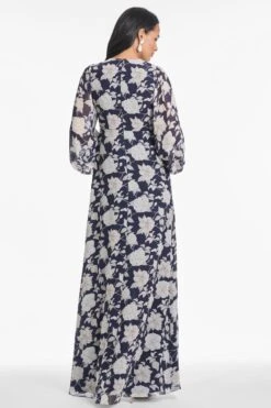 JENNY GOWN - ALABASTER BEGONIA -Sachin and Babi US T252G63 416 4