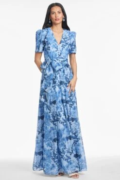 BRONWYN GOWN - CEYLON FLORIBUNDA -Sachin and Babi US T252G70 491 3