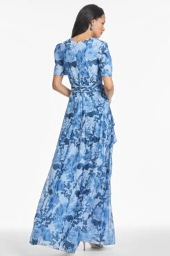 BRONWYN GOWN - CEYLON FLORIBUNDA -Sachin and Babi US T252G70 491 4