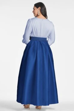 Zoe Gown - Periwinkle/Eclipse -Sachin and Babi US ZOEGOWN PERIWINKLEECLIPSE BACK2