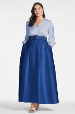 Zoe Gown - Periwinkle/Eclipse -Sachin and Babi US ZOEGOWN PERIWINKLEECLIPSE FRONT2