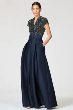 ARDEN GOWN - OBSIDIAN FROST/MIDNIGHT