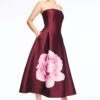 SHAY DRESS - BORDEAUX ESPERANCE -Sachin and Babi US shaybordeoux